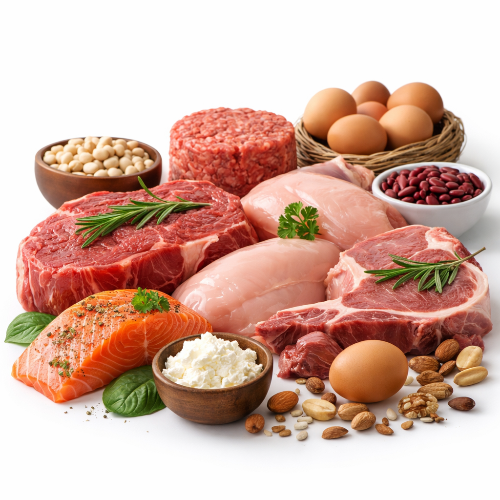 گۆشت و مریشک و ماسی