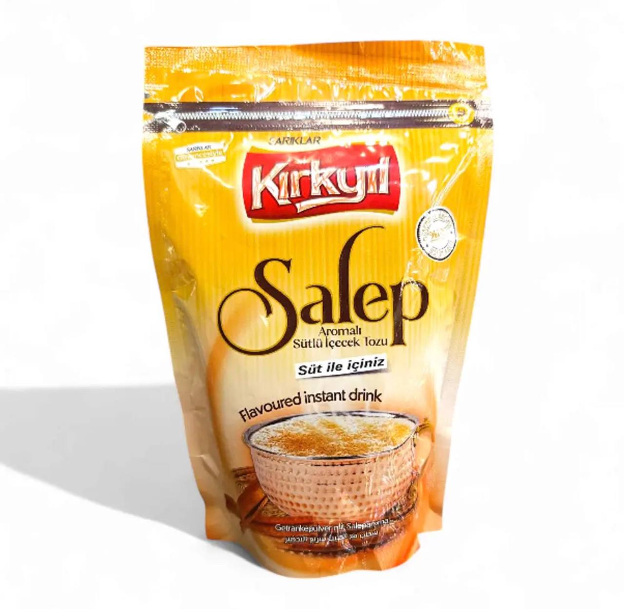 سحلب مع الحليب سريع التحضير