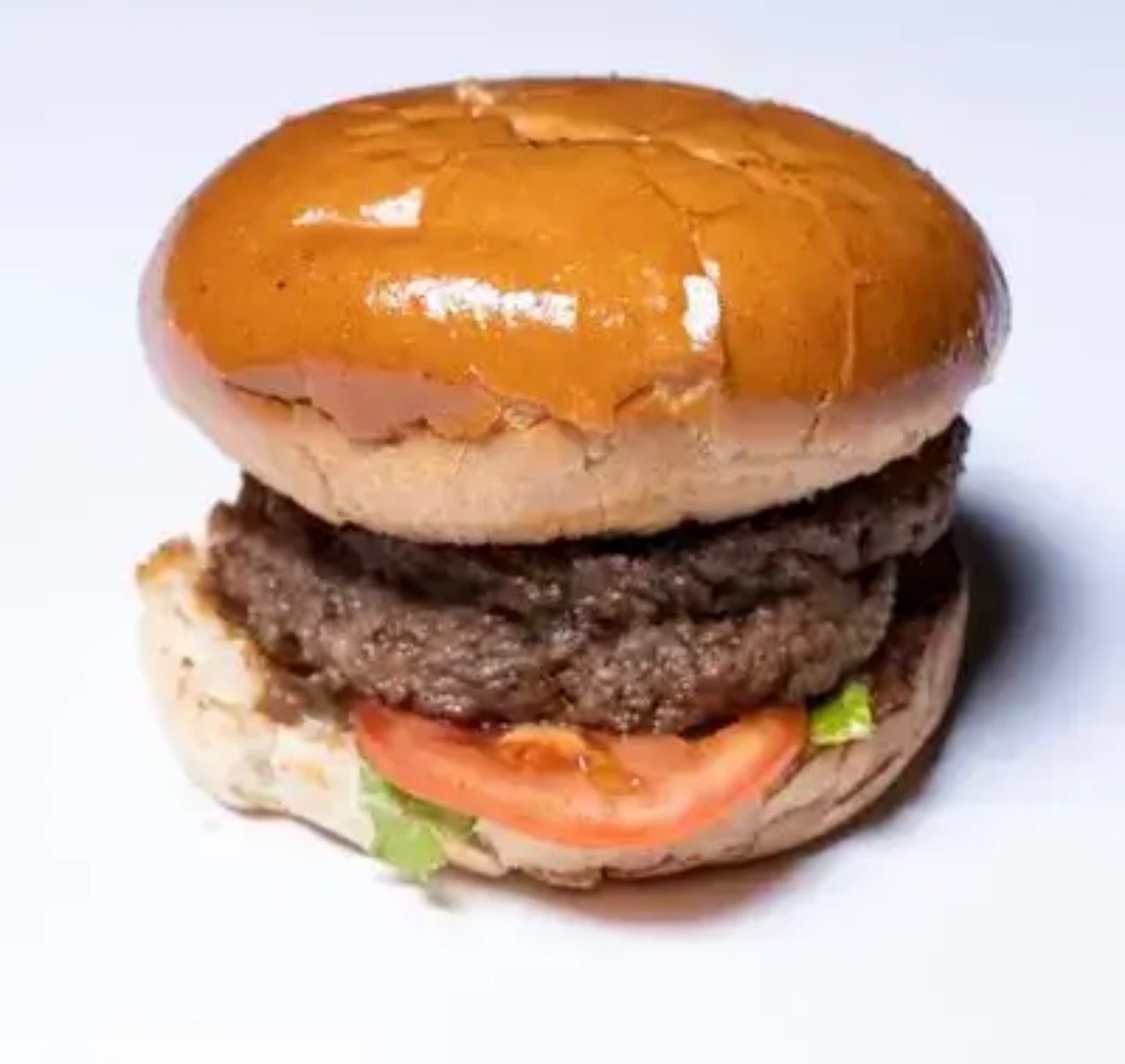 برجر لحم بقري مزدوج