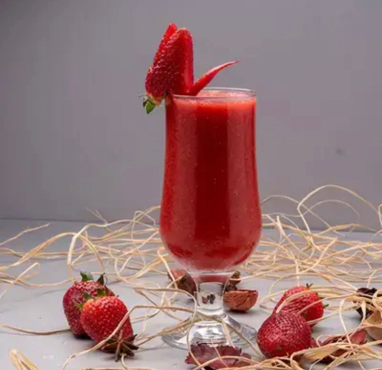 عصير الفراولة