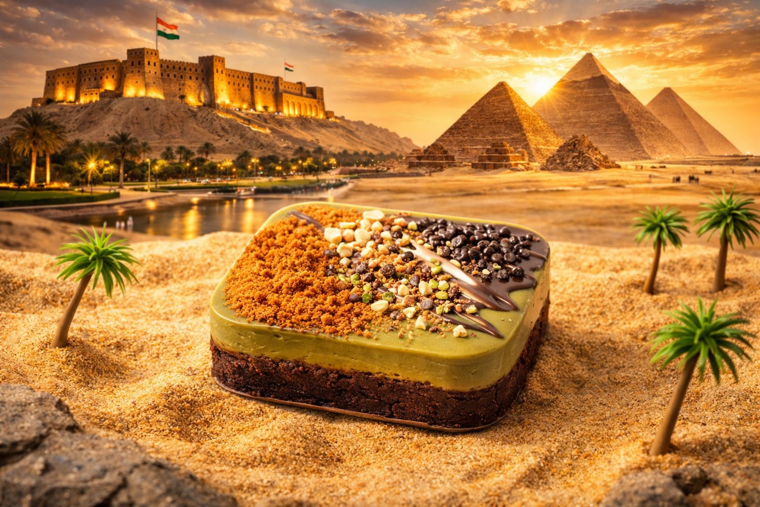 كيكه الهبه دلع بغداد خريطة