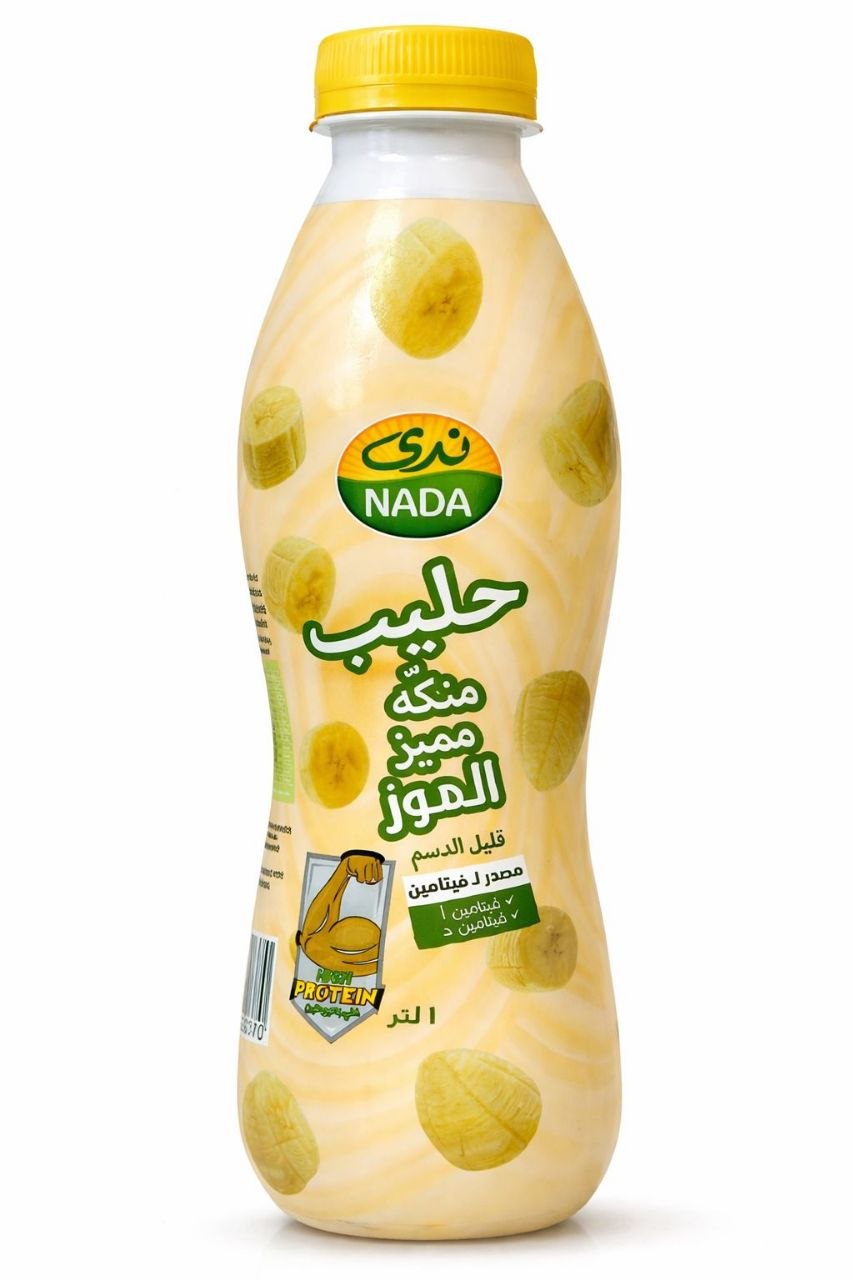 NADA Banana Milk Drink High Protein 1L