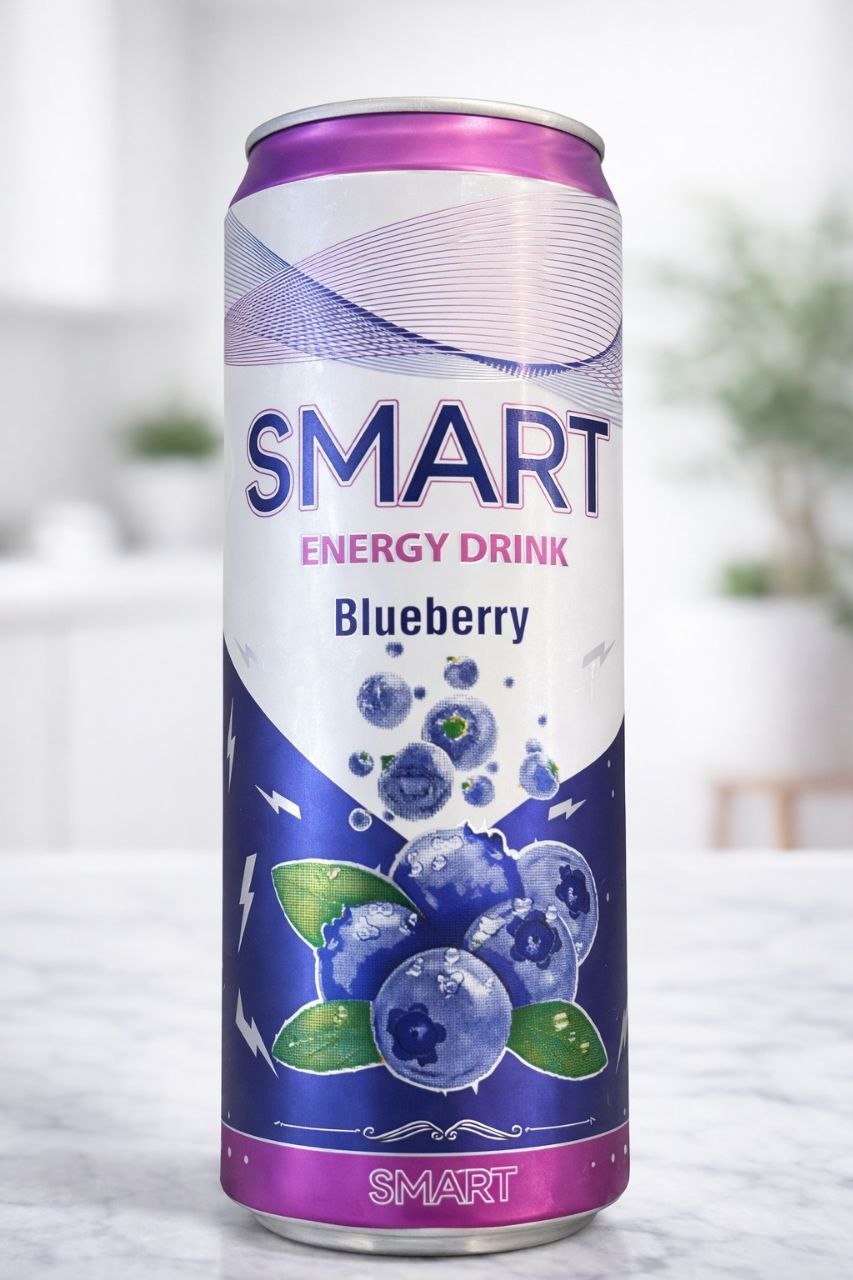 Smart Blueberry Energy Drink 330ml