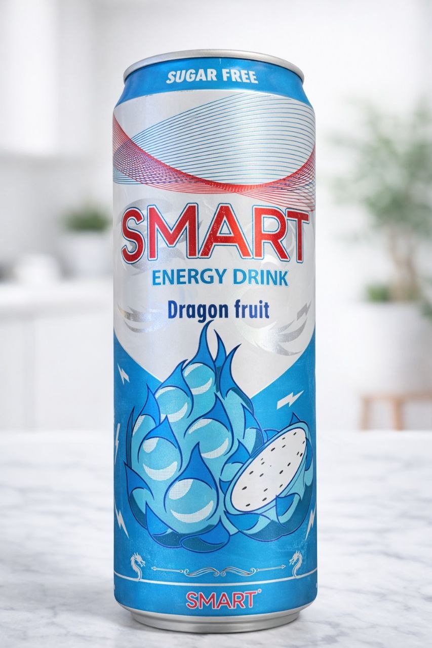 Smart Dragon Fruit Sugar Free Energy Drink 330ml