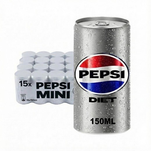Pepsi Diet Mini Can Pack 30x150ml