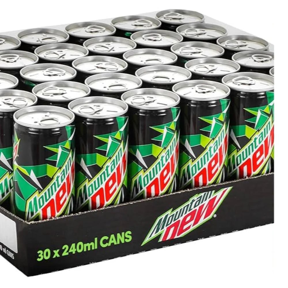 Mountain Dew Can 30*250ml