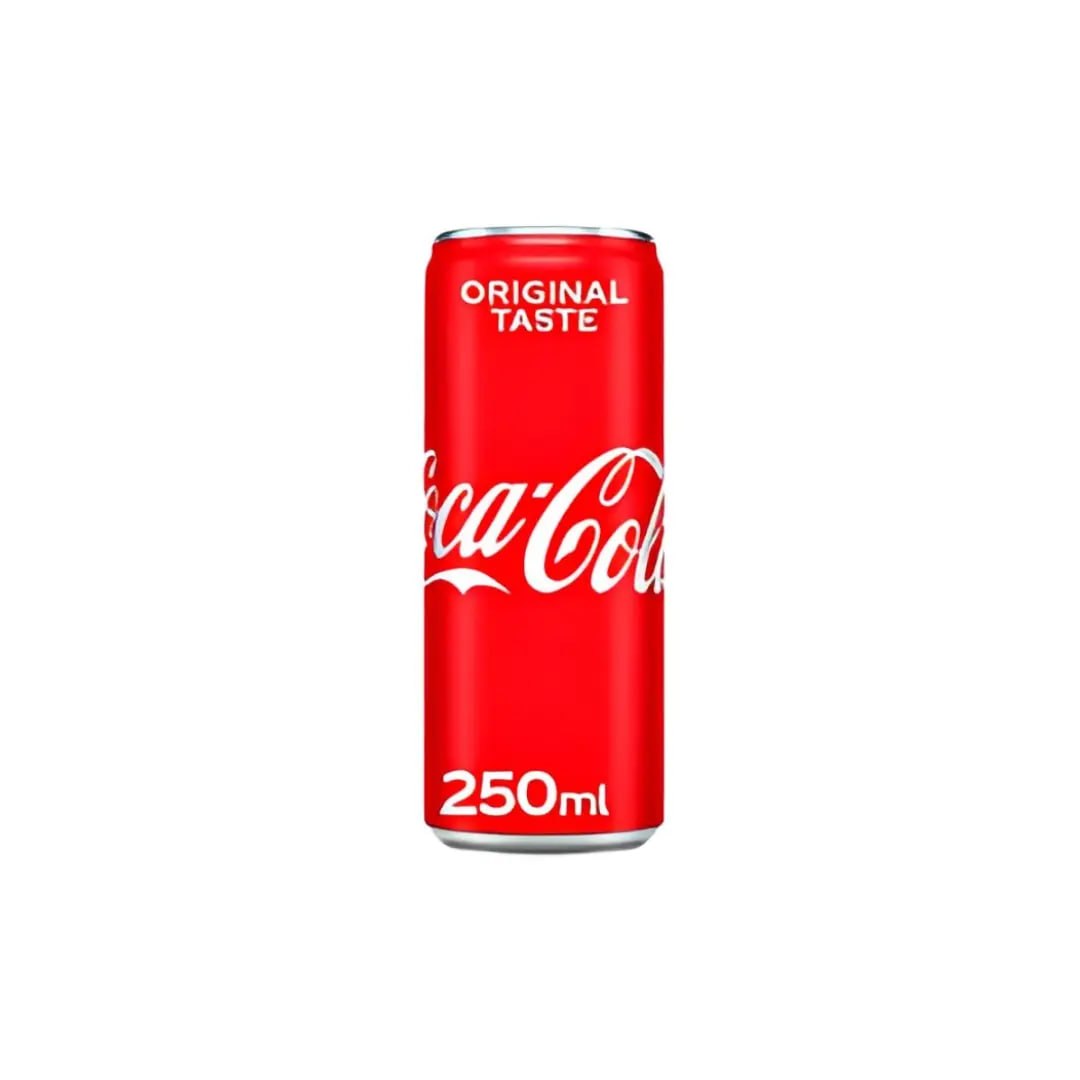 Coca-Cola Original Taste Carbonated Drink 250ml
