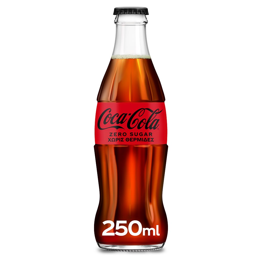 Coca-Cola Zero Sugar Carbonated Drink 250ml