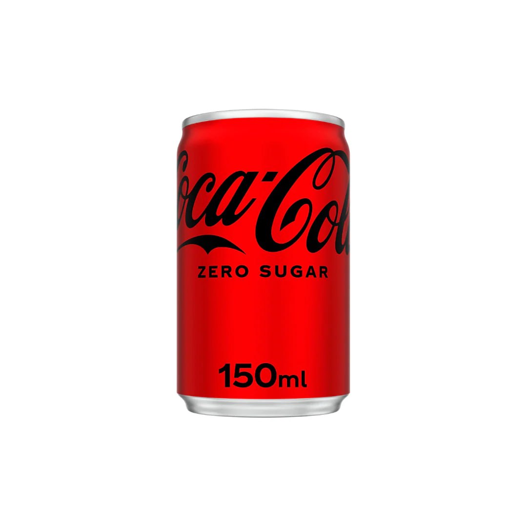 Coca-Cola Zero Sugar Carbonated Drink 150ml
