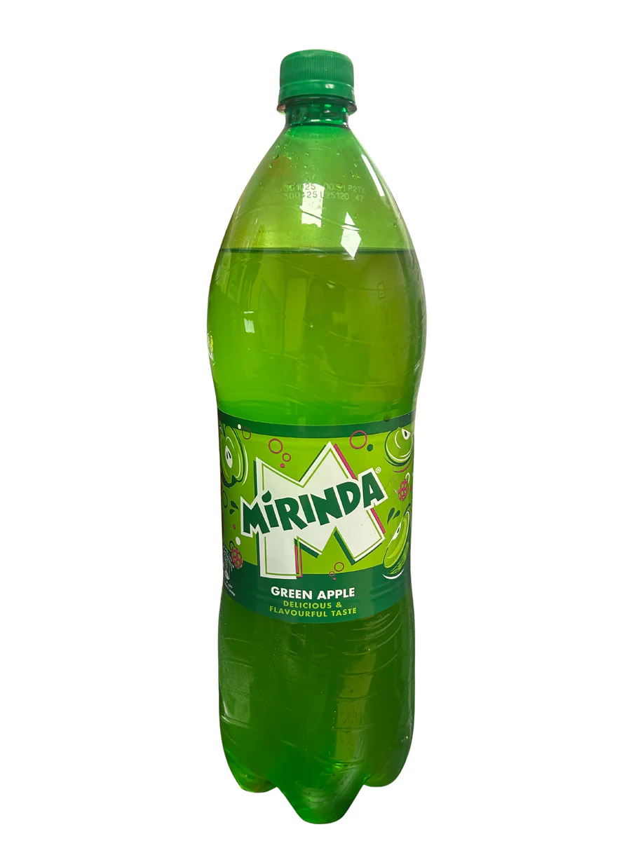 Mirinda Green Apple Carbonated Drink 1.75L