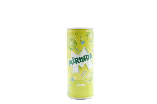 Mirinda Citrus Carbonated Drink Can 250ml