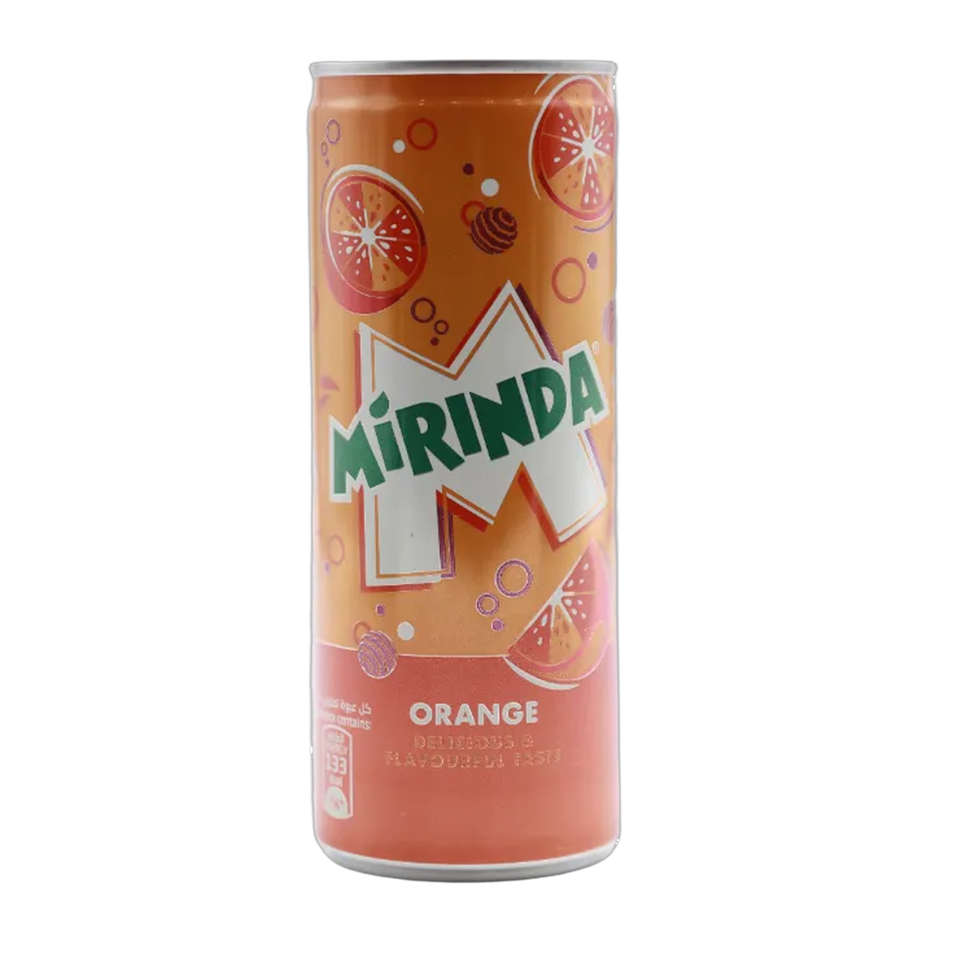 Mirinda Orange Carbonated Drink Can 250ml