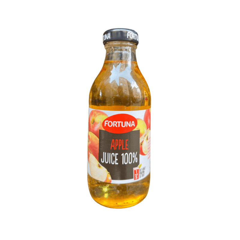 Fortuna Apple Juice 100% Glass Bottle 300ml