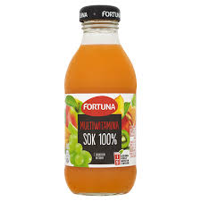 Fortuna Multivitamin Juice 100% Glass Bottle 300ml