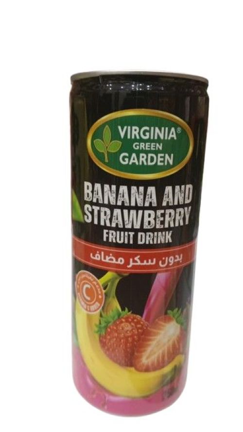 Virginia Green Garden Banana and Strawberry Fruit Drink 250ml
