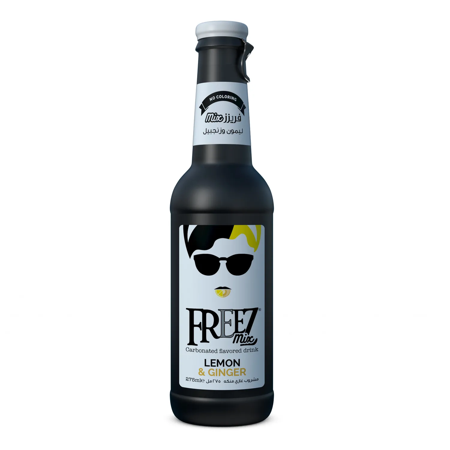 Freez Mix Lemon & Ginger Carbonated Drink 275ml