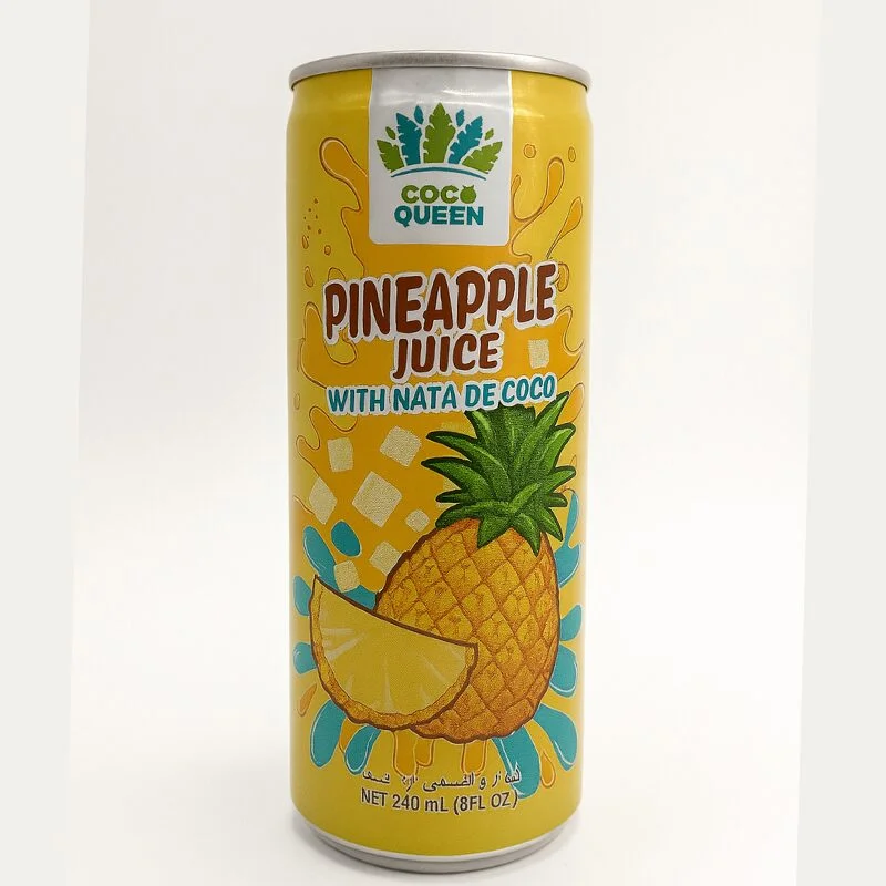 Coco Queen Pineapple Juice with Nata de Coco 240ml