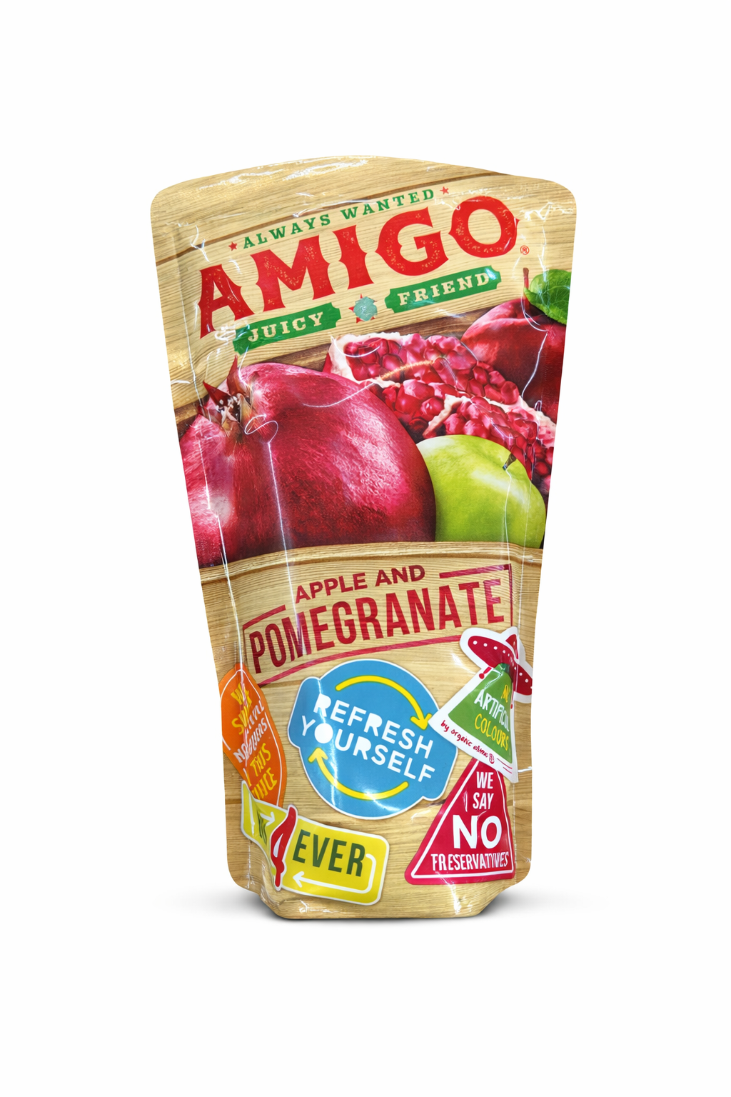 Amigo Apple & Pomegranate Fruit Snack200ml