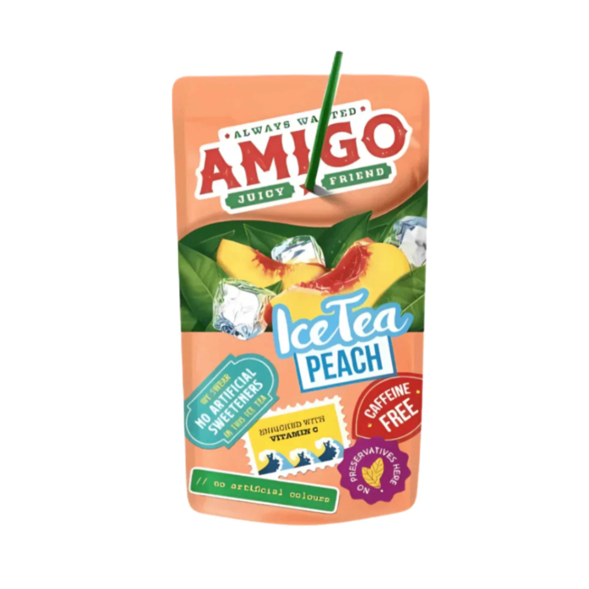 Amigo Ice Tea Peach 200ml