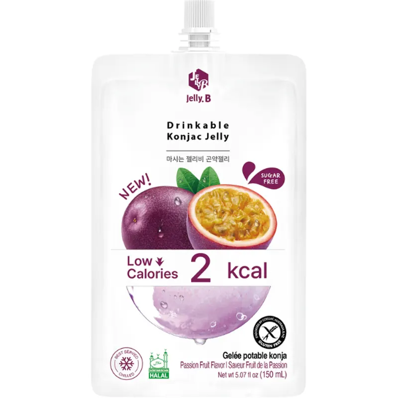Drinkable Konjac Jelly – Passion Fruit (Sugar Free) 150ml