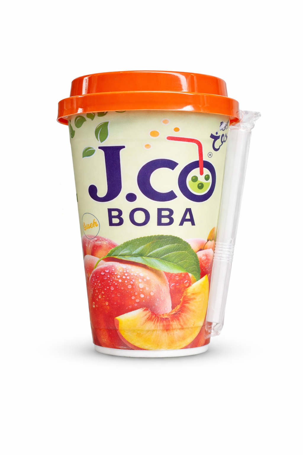 J.CO BOBA (Peach Flavor)  260 ml