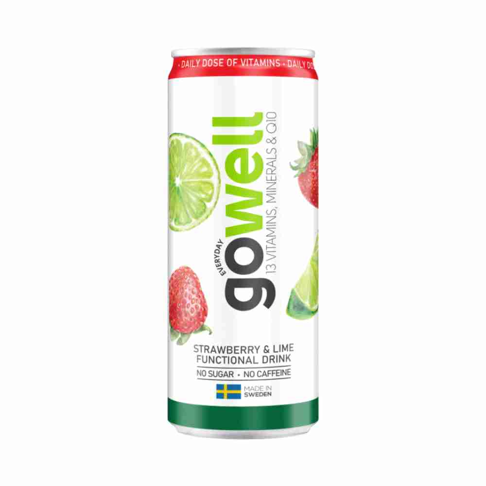 Gowell Strawberry & Lime (Functional Drink)330ml