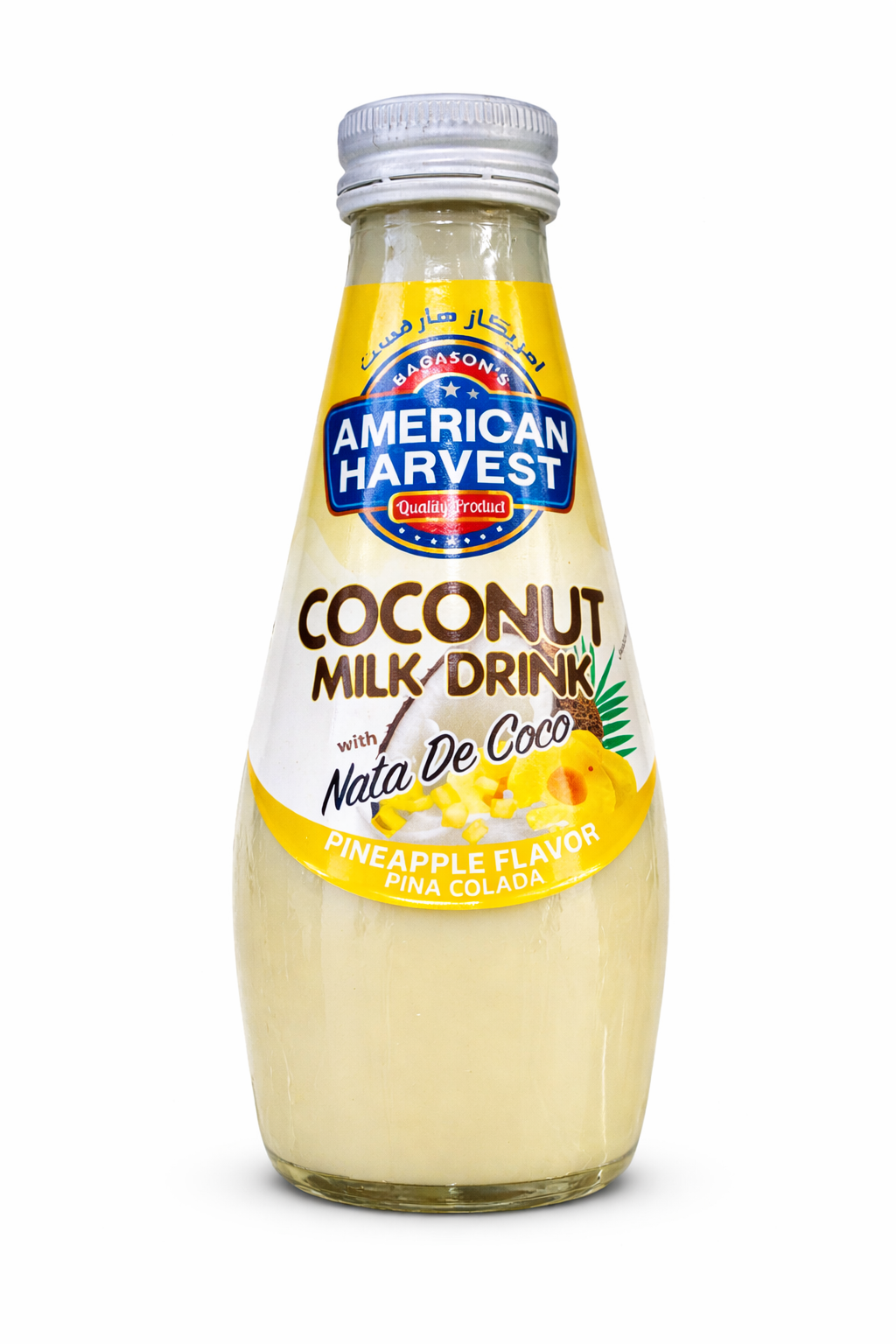 American Harvest – Coconut Milk Drink with Nata De Coco 290ml