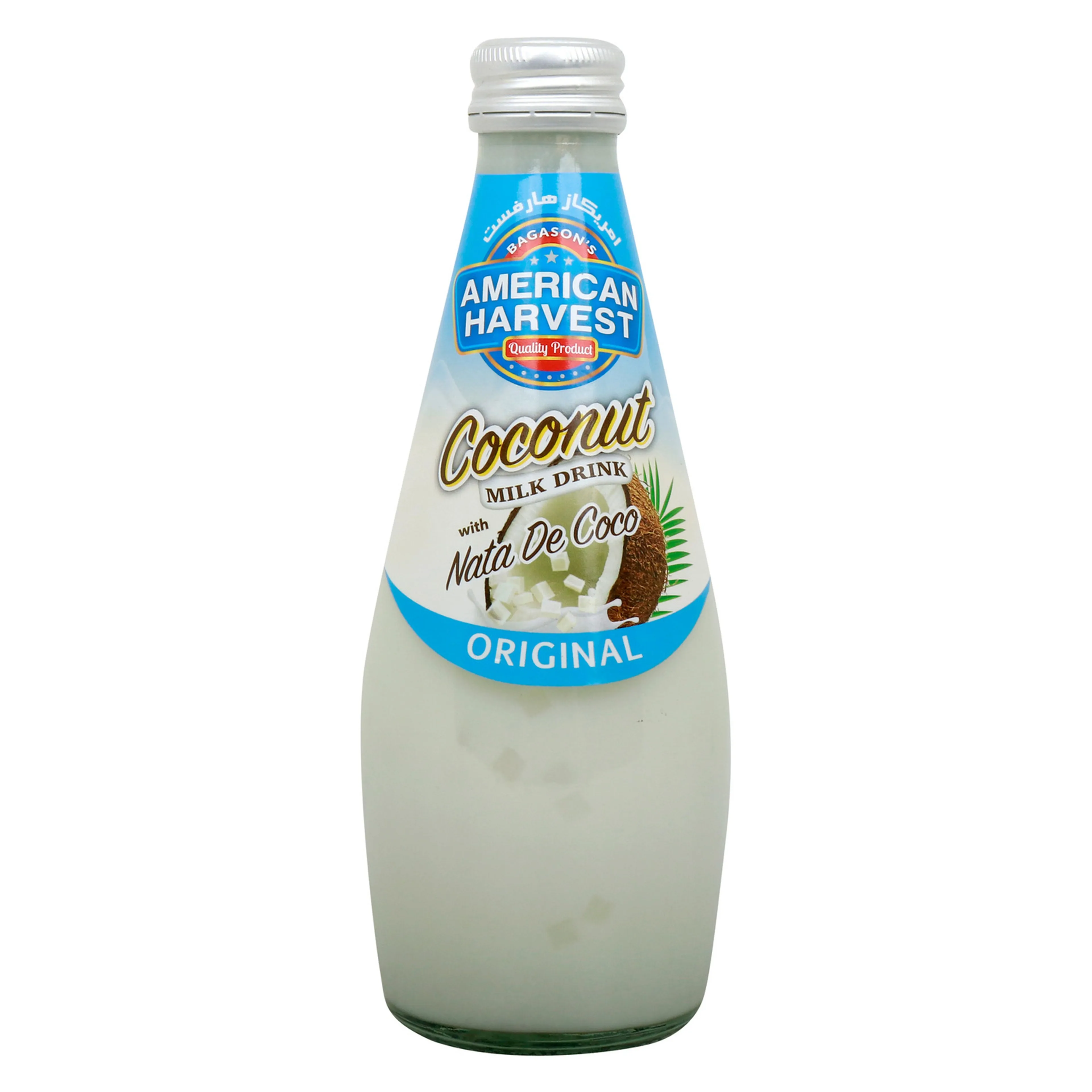 American Harvest – Coconut Milk Drink with Nata De Coco (Original)  290ml