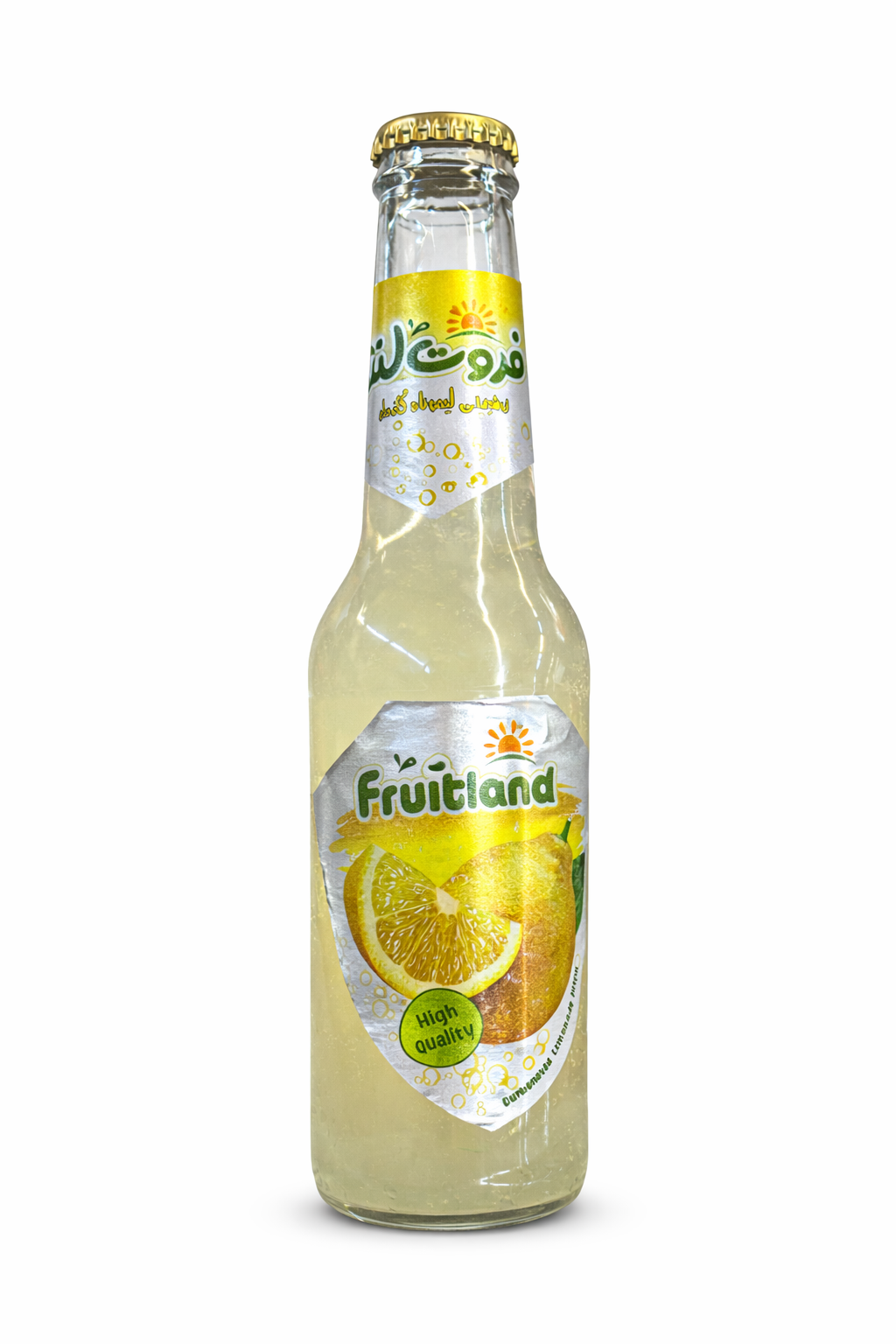 Fruitland – Lemon Flavored Carbonated Drink 320ml