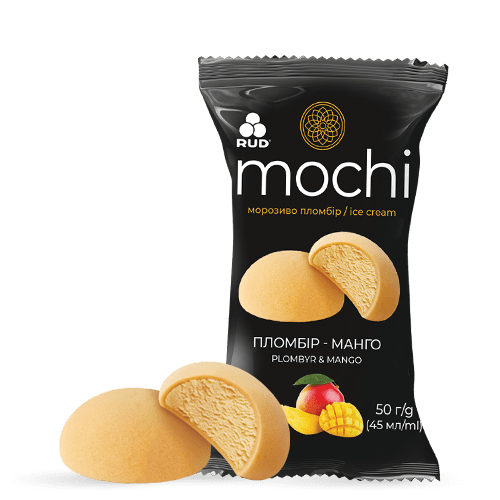 RUD Mochi Ice Cream – Plombir & Mango