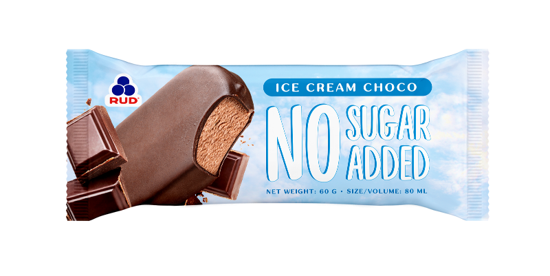 RUD No Sugar Added Ice Cream Choco