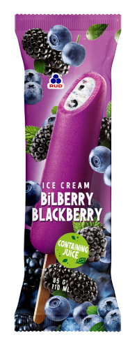 RUD Bilberry Blackberry Ice Cream