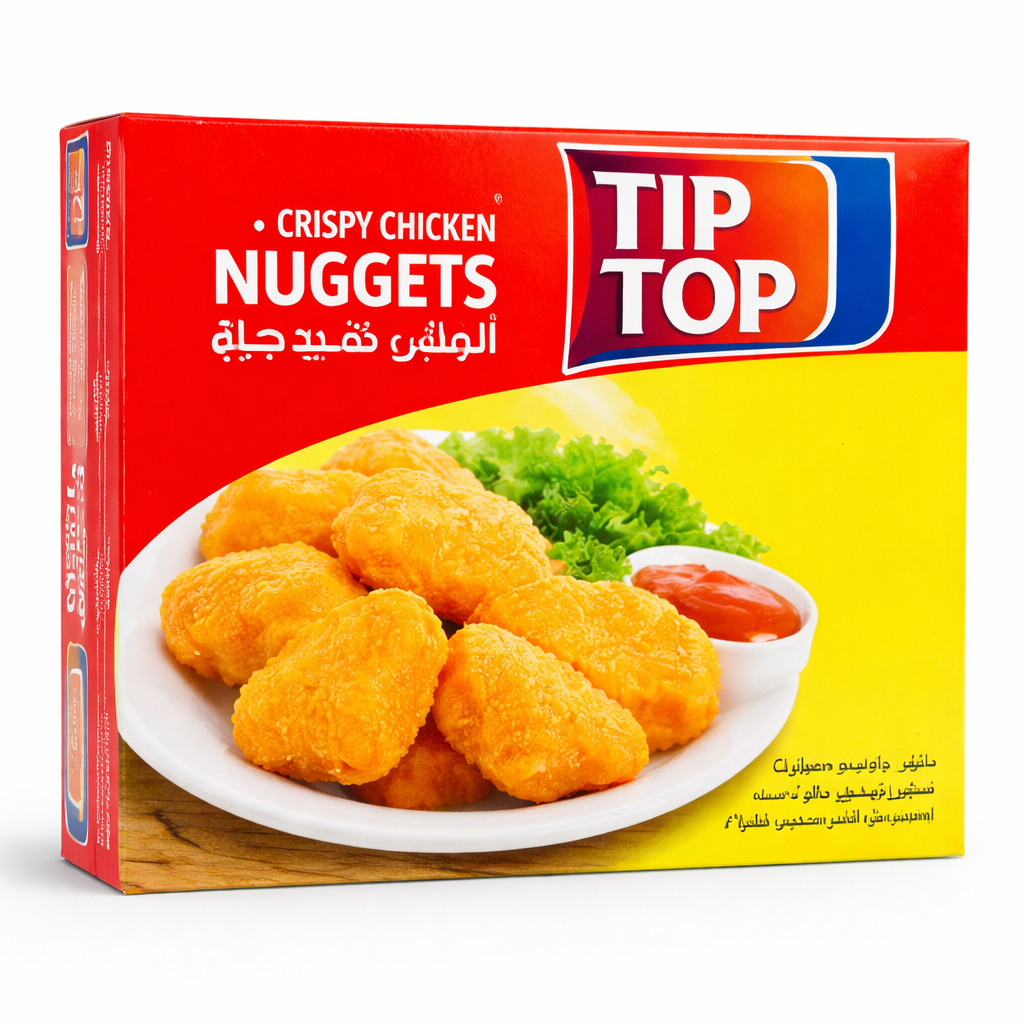 TIP TOP Crispy Chicken Nuggets – Frozen Breaded Chicken Bites