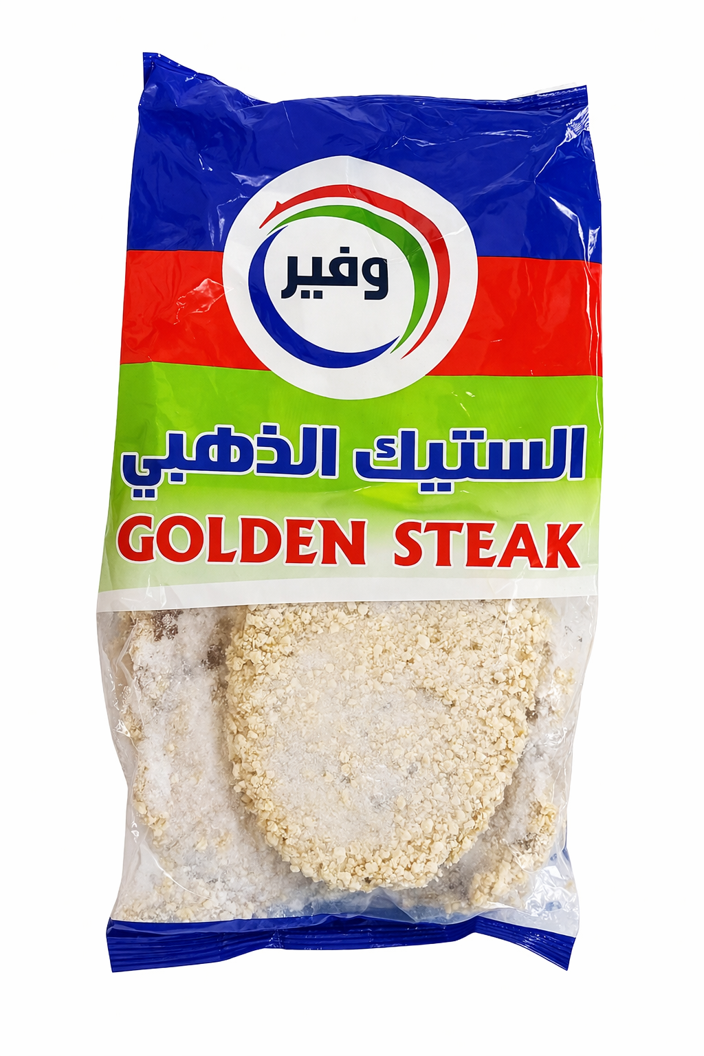 Golden Steak Breaded Frozen Steak 2ps