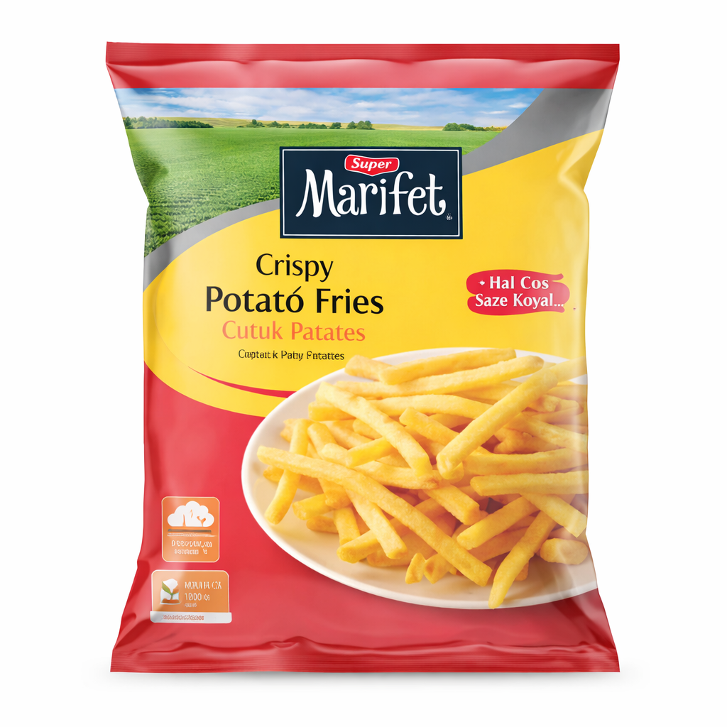 Ülker Marifet Crispy Potato Fries Frozen 900g