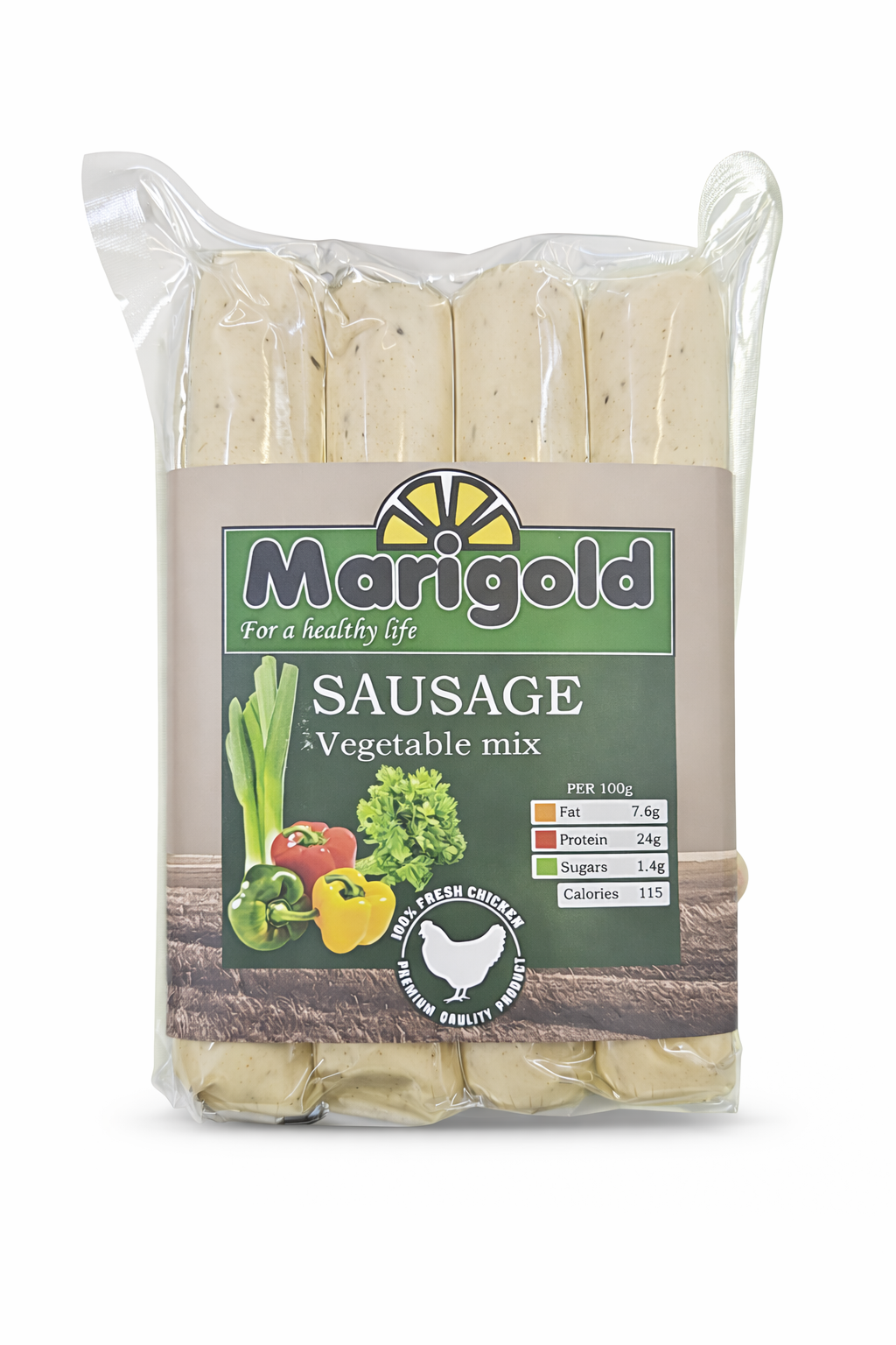Marigold Chicken Sausage Vegetable Mix 270g