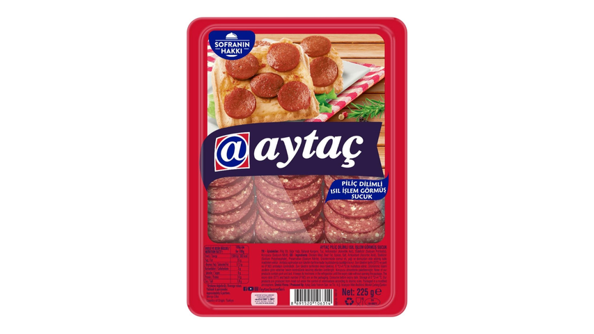 Aytaç Sliced Chicken Sausage 225g
