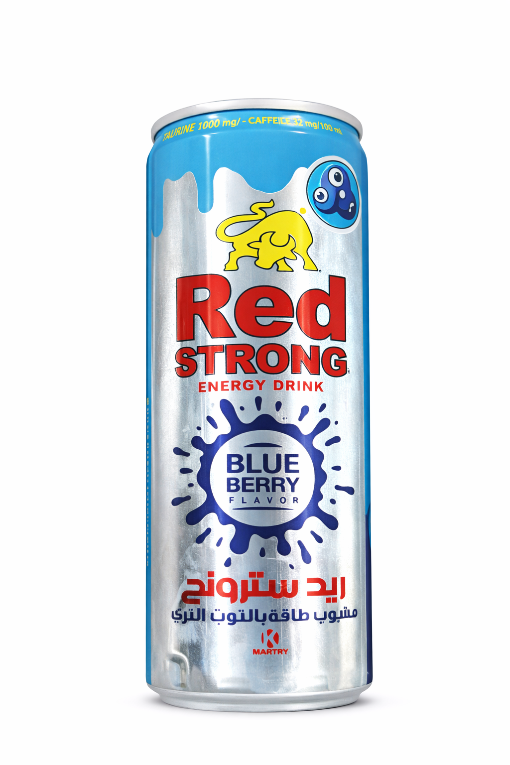Red Strong Energy Drink Blueberry 250ml