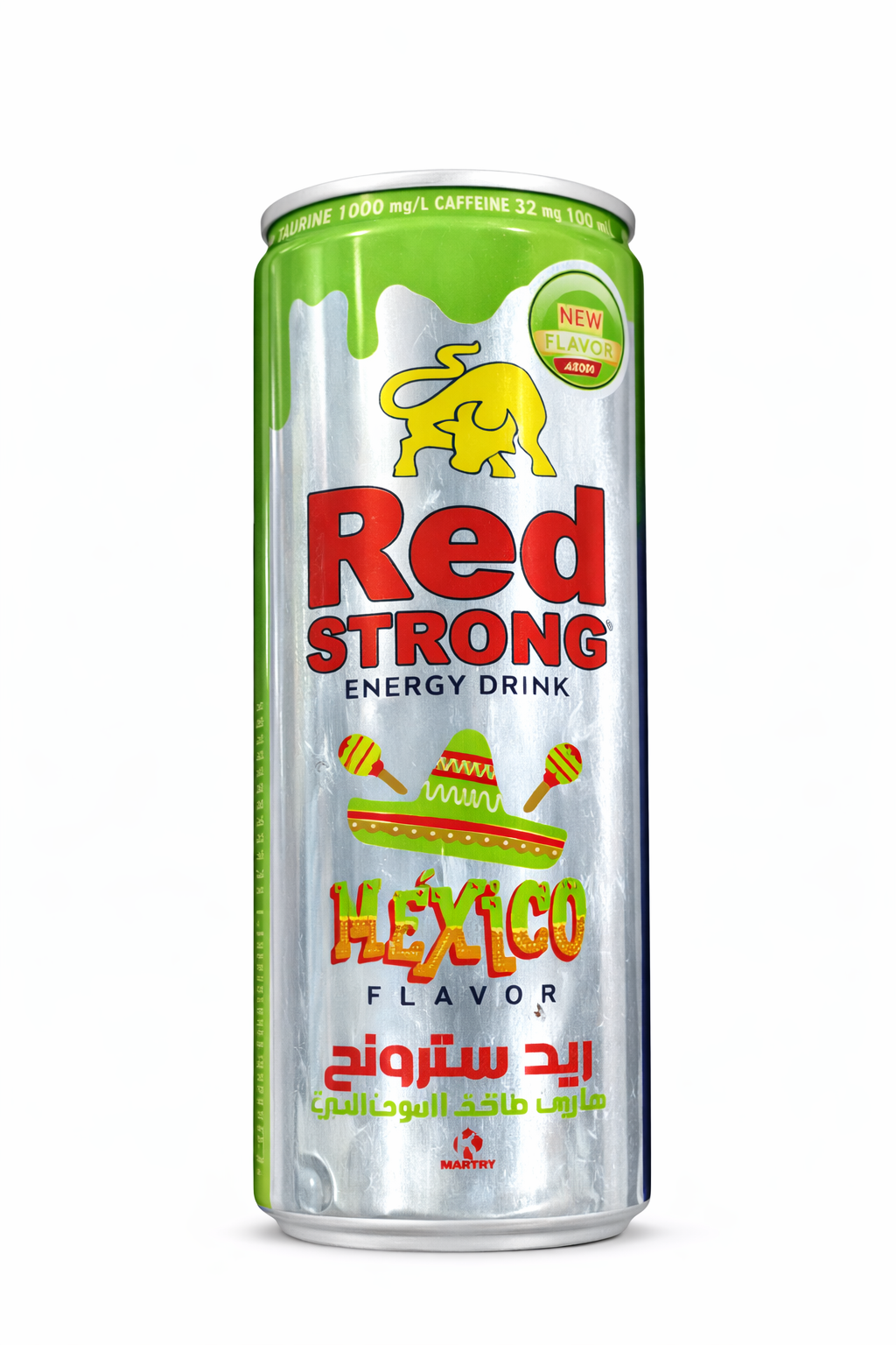 Red Strong Energy Drink Mexico Flavor 250ml