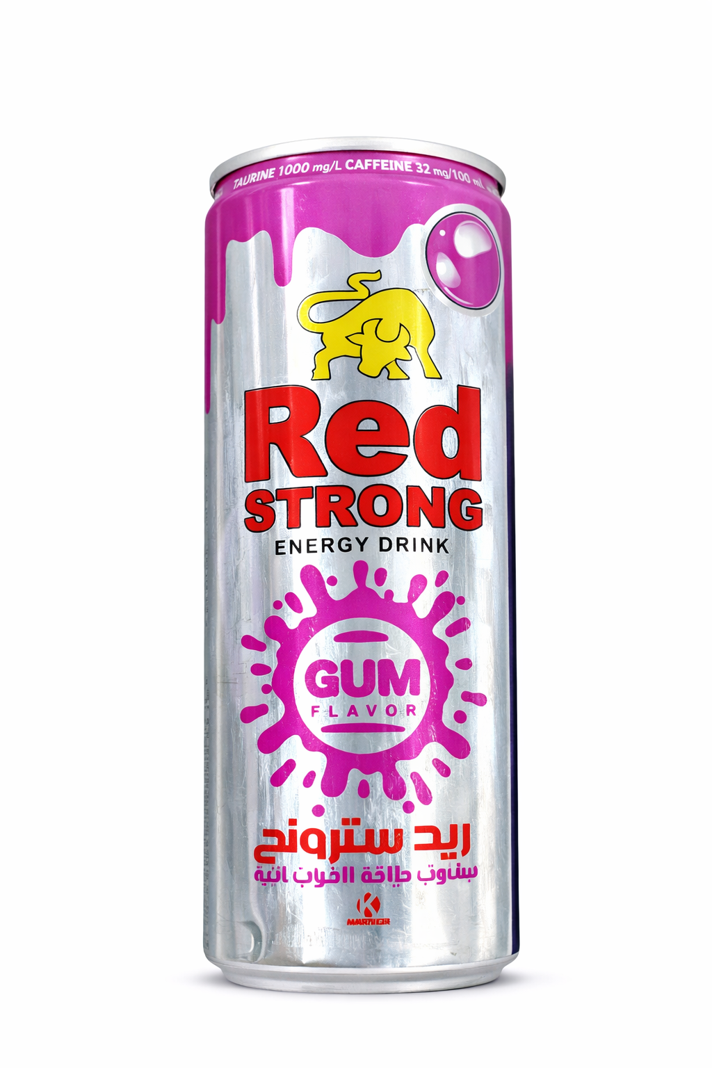Red Strong Gum Flavor Energy Drink 250ml