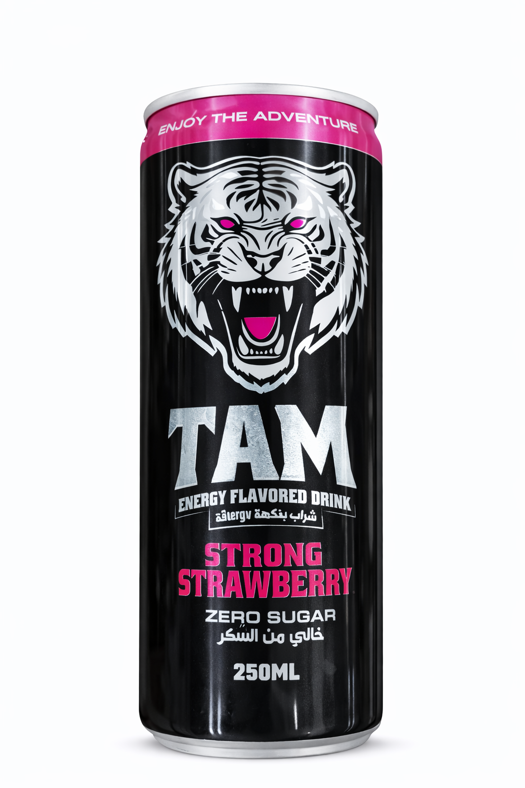 Tam Strong Strawberry Zero Sugar Energy Drink 250ml