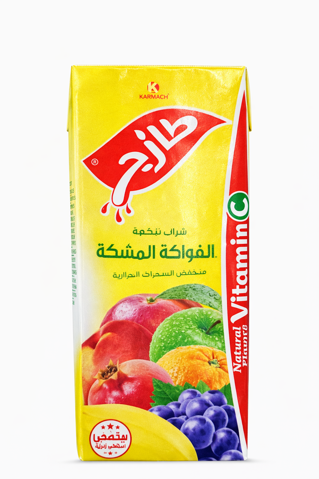 Tazech Natural Vitamin Mixed Fruit Drink 200ml