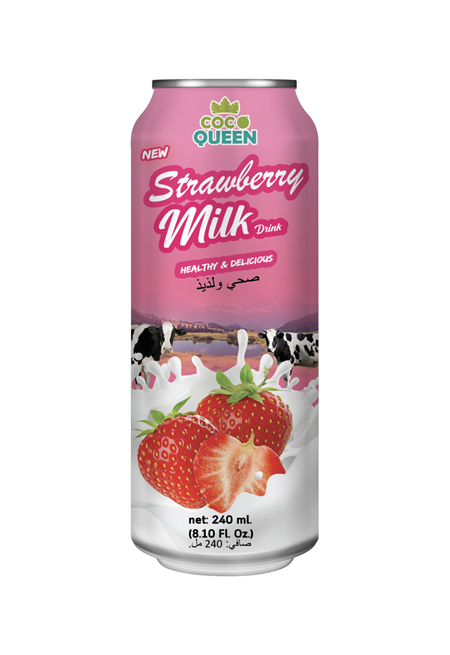 Coco Queen Strawberry Milk Drink 240ml