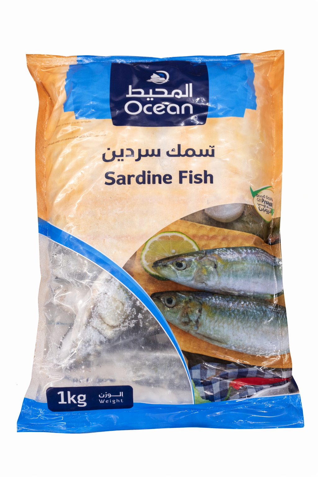 ocean whole sardine fish 1kg