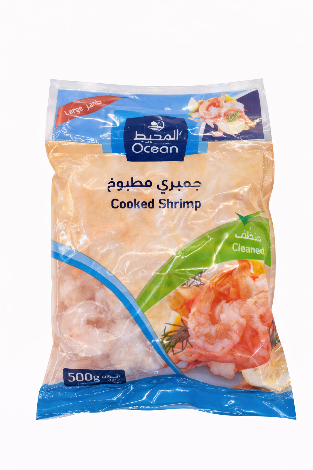 OCEAN COOKED AND CLEANED SHRIMP 500g