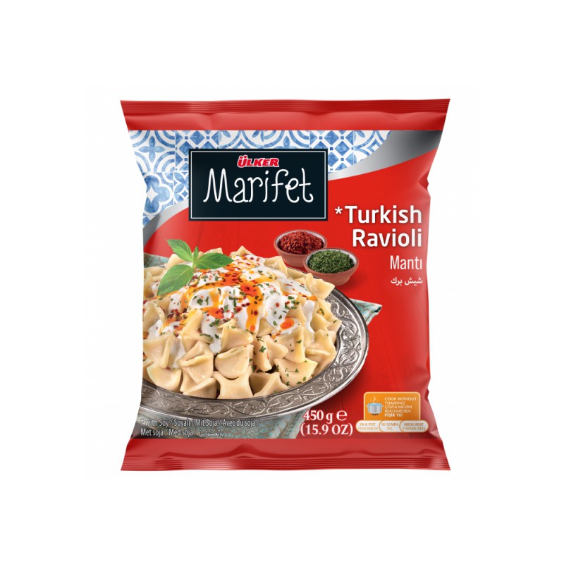 Ülker Marifet Turkish Ravioli (Manti)450g
