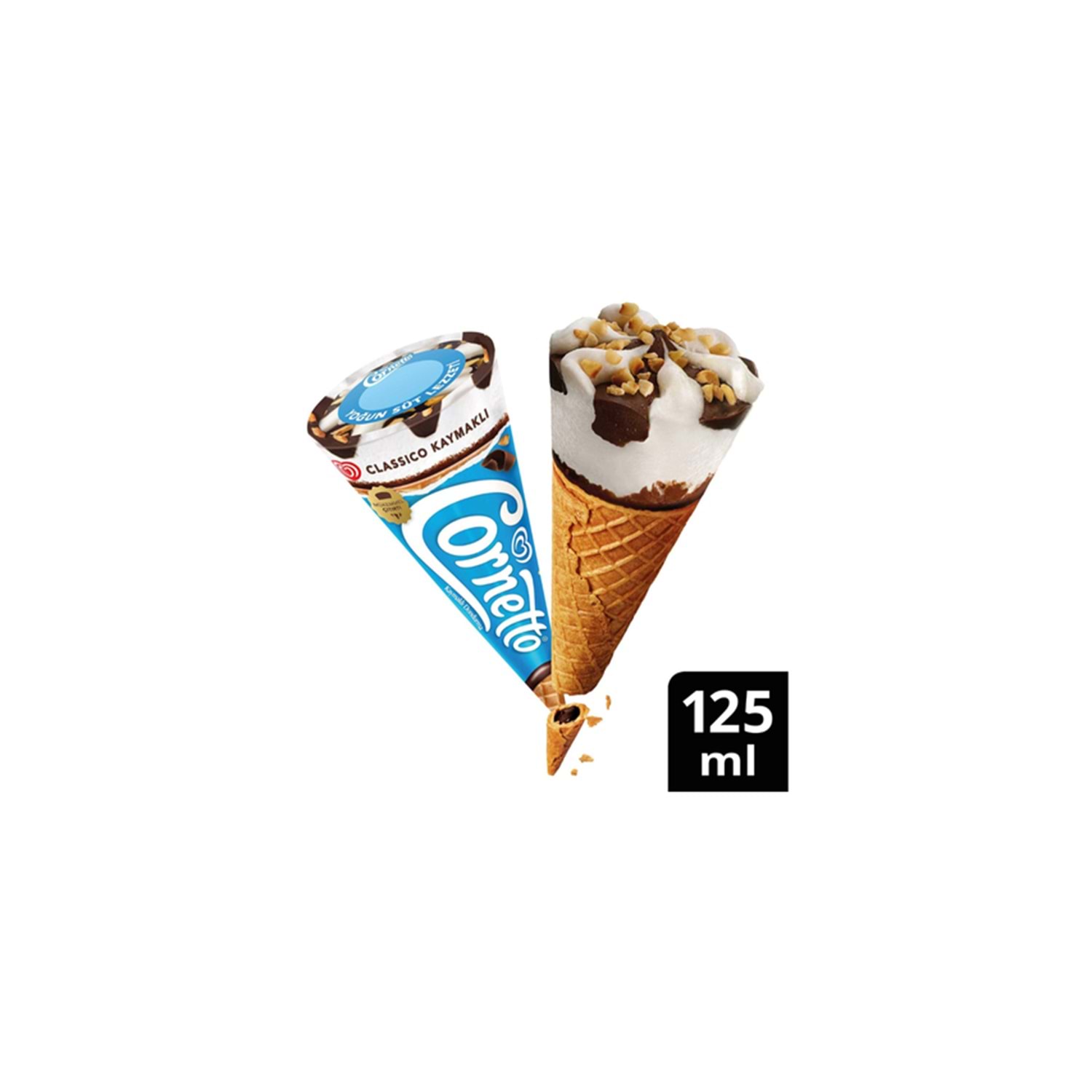 Algida Cornetto Classico Double Cream