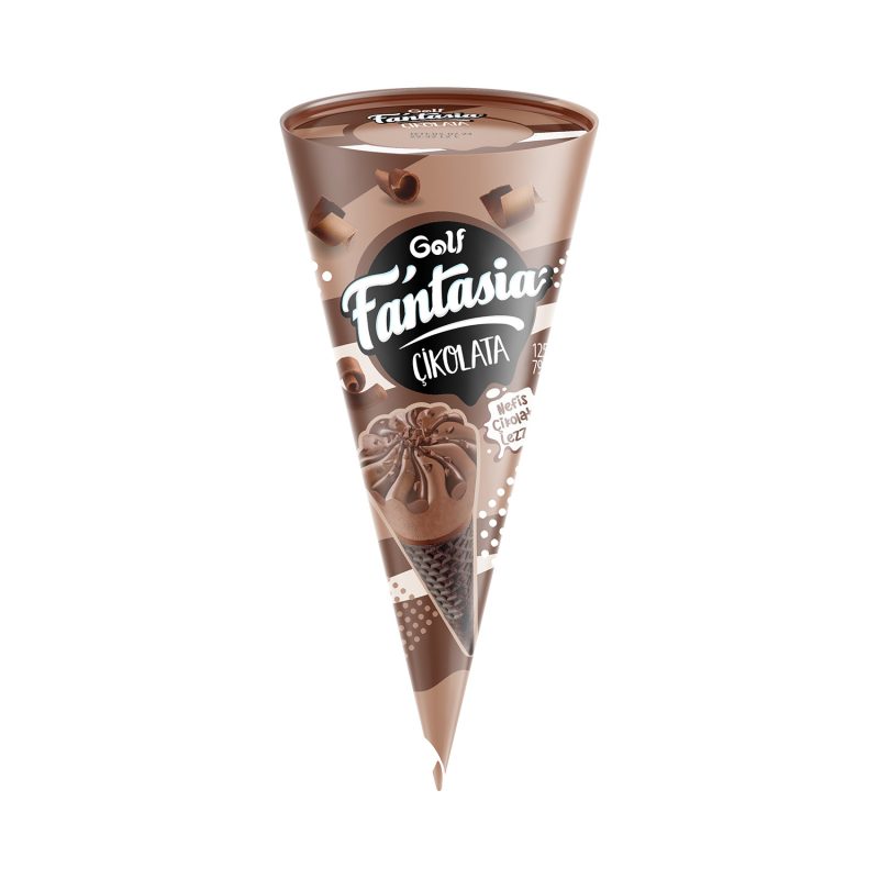 Golf Fantasia Chocolate Cone Ice Cream