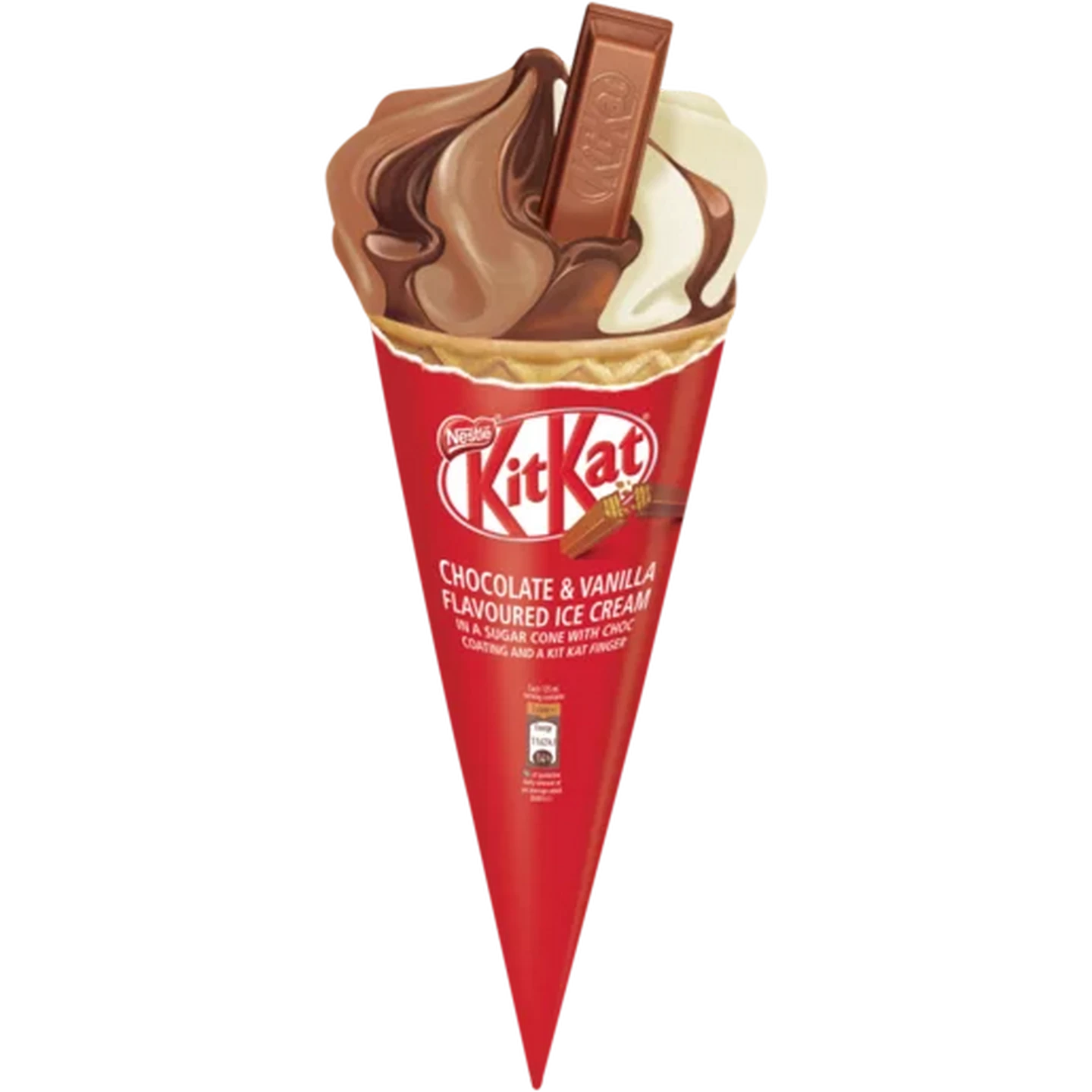Nestlé KitKat Vanilla Chocolate Cone Ice Cream
