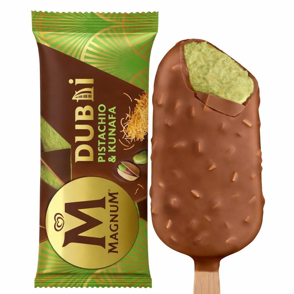 Magnum Dubai Pistachio & Kunafa Ice Cream